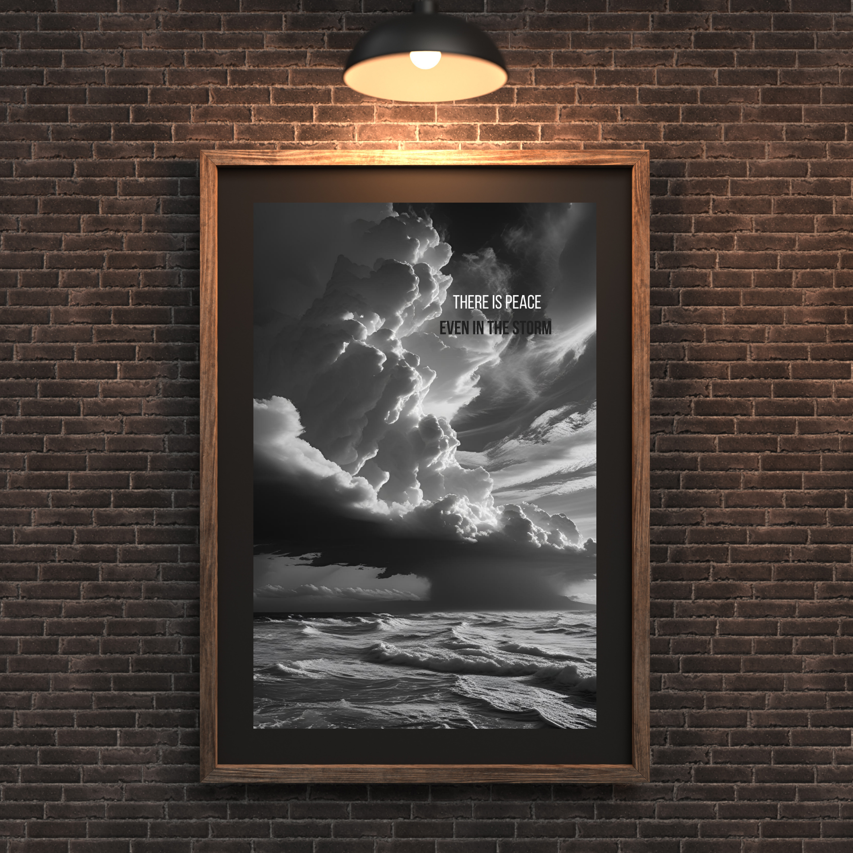 The Storm | Large Matte Effect Wall Art for any living or work space