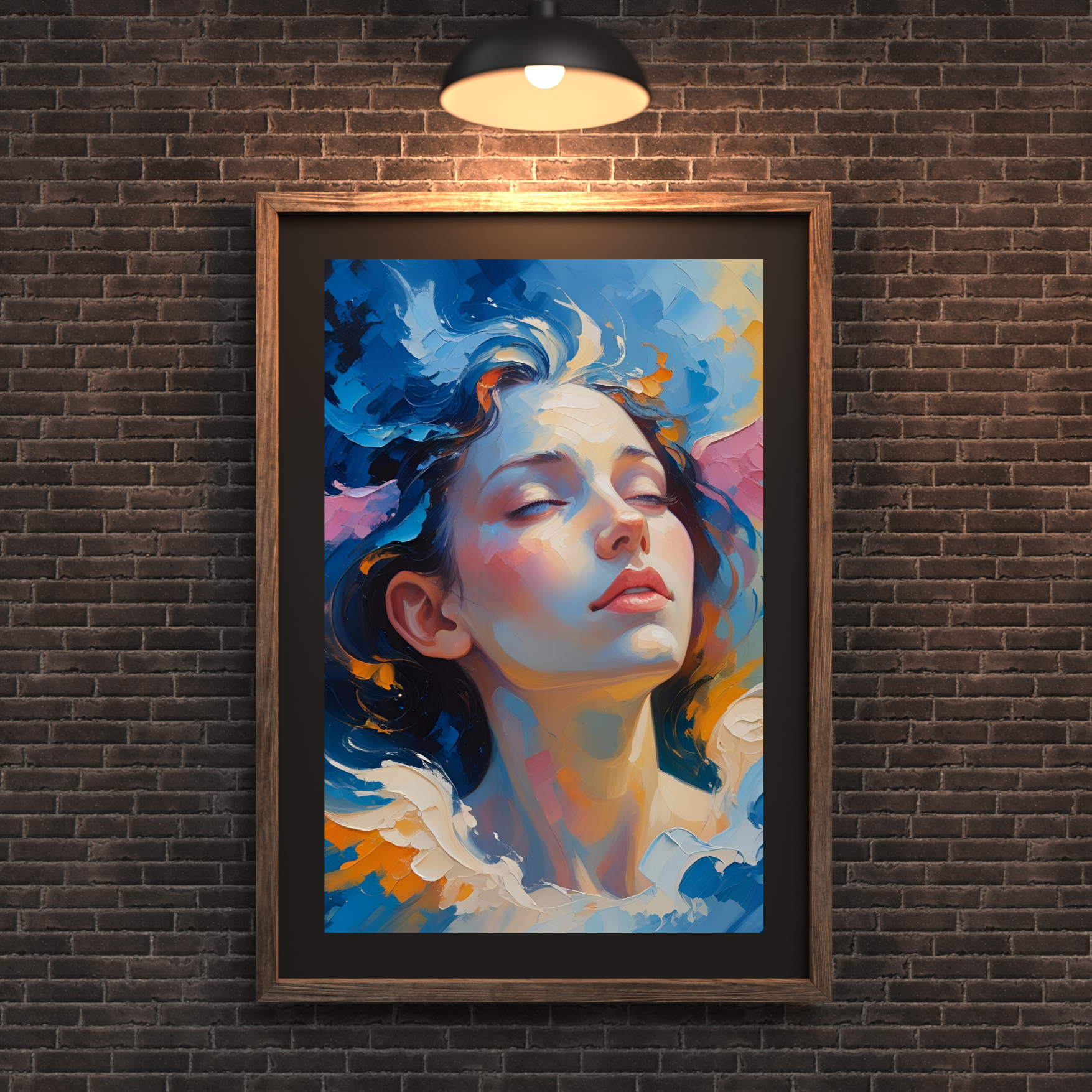 Bluebird | Large Matte Effect Wall Art for any living or work space