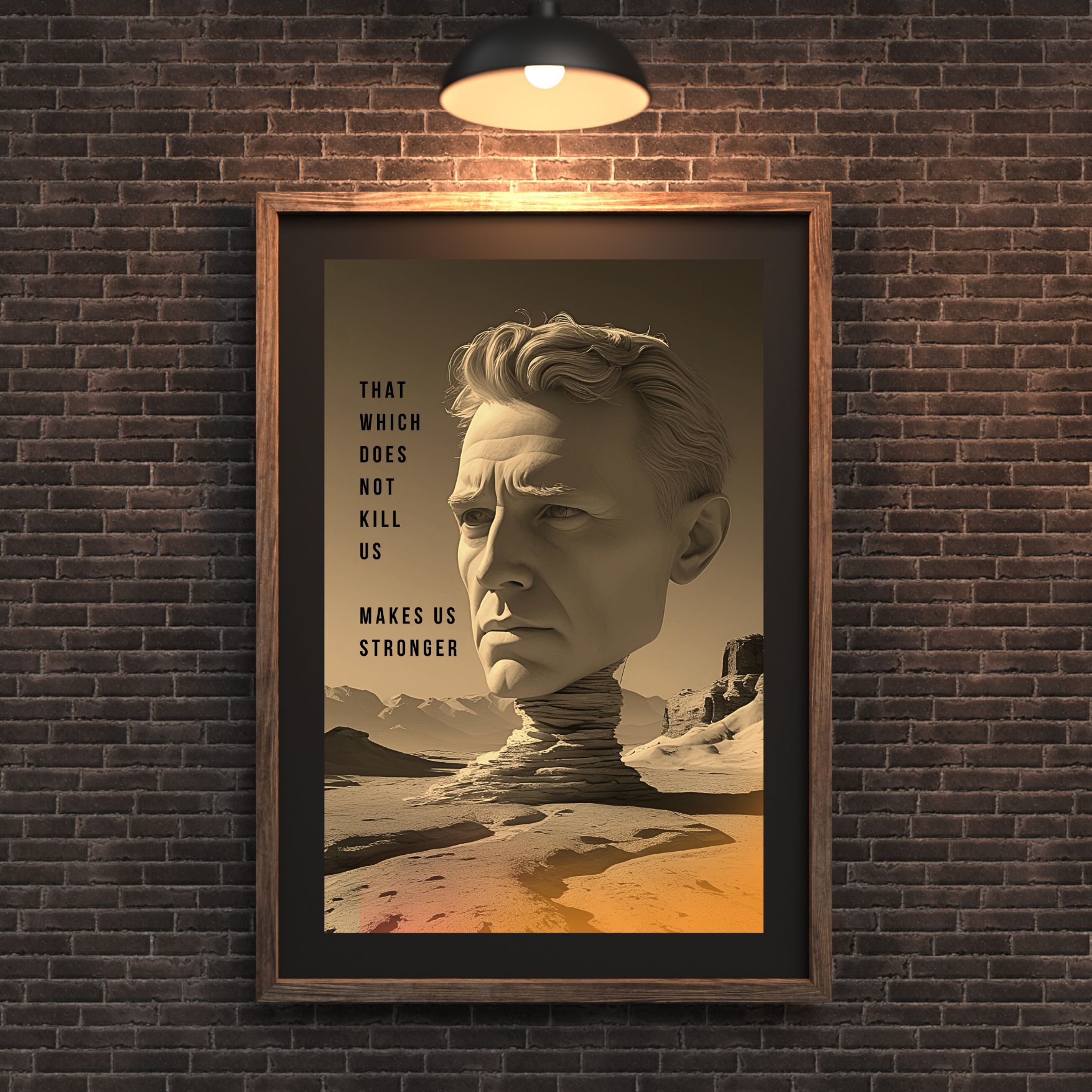 Desert Days | Large Matte Effect Wall Art for any living or work space