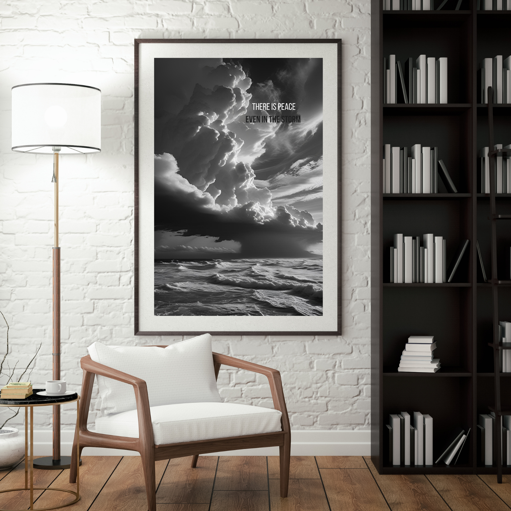 The Storm | Large Matte Effect Wall Art for any living or work space