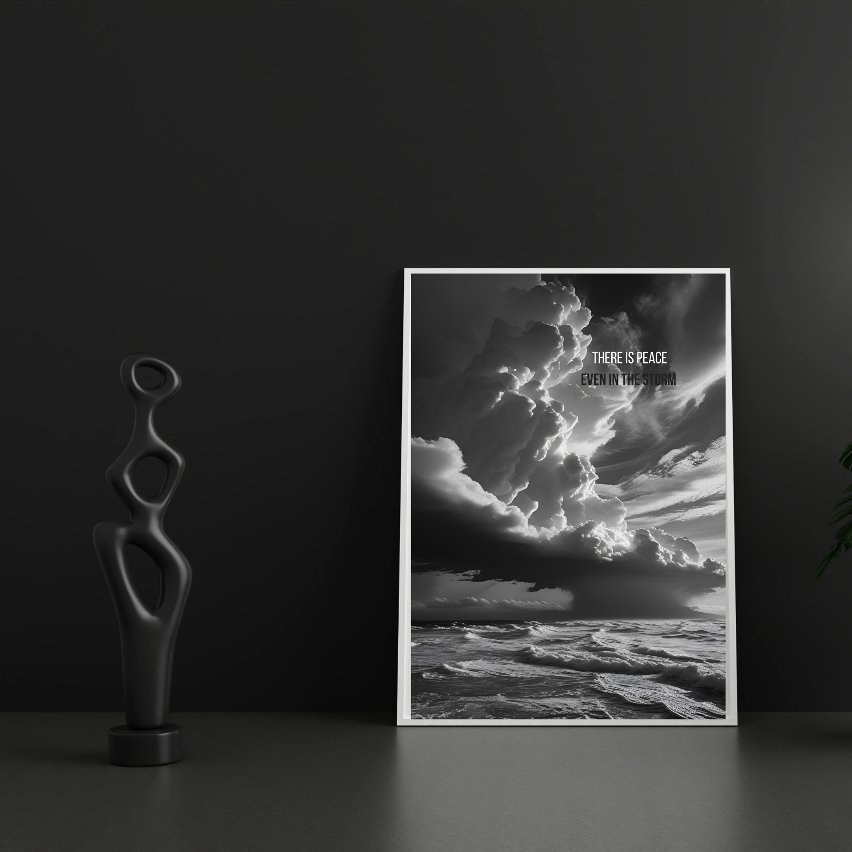 The Storm | Large Matte Effect Wall Art for any living or work space