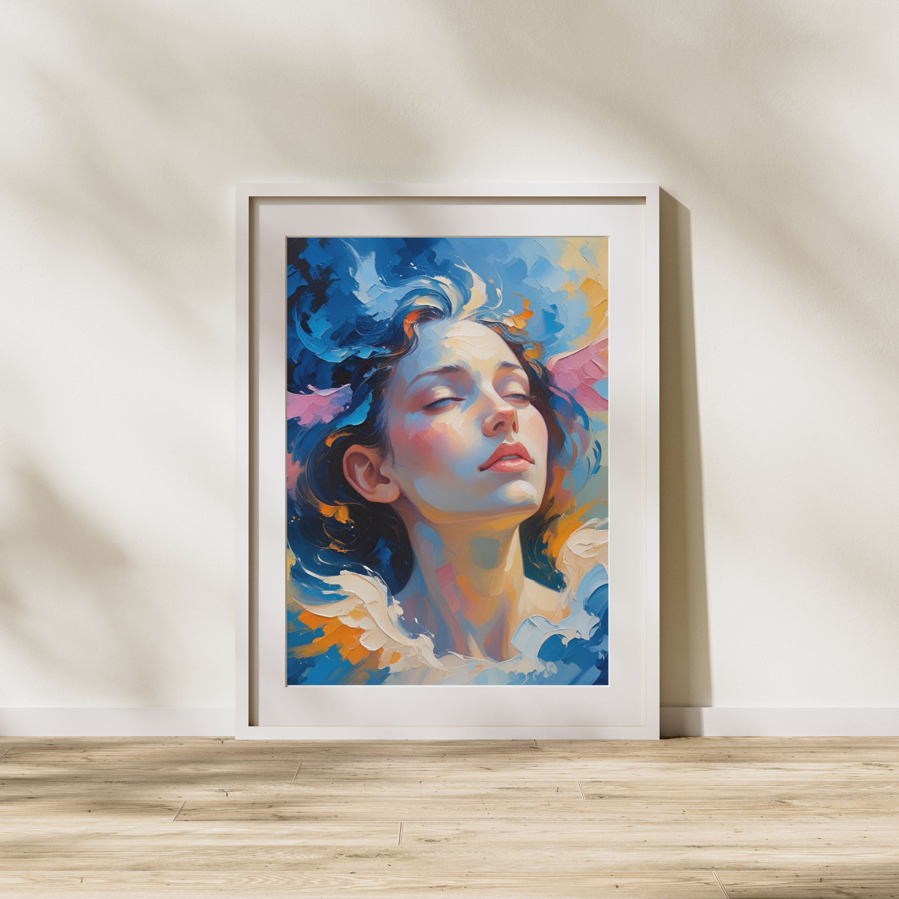 Bluebird | Large Matte Effect Wall Art for any living or work space