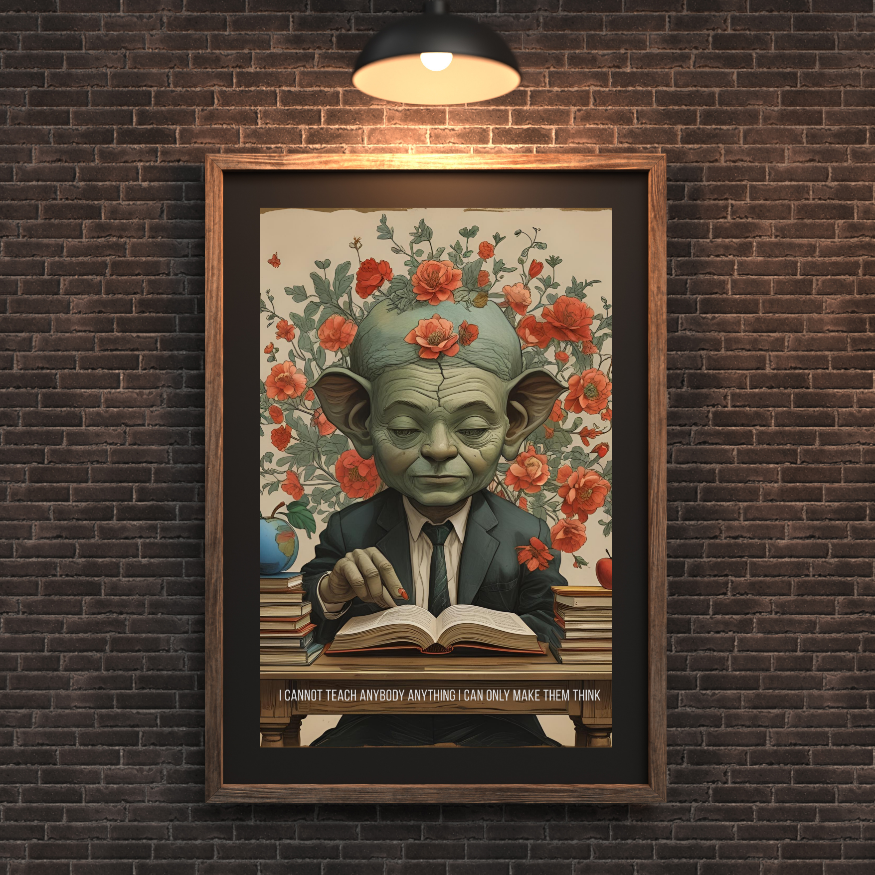 Teacher | Large Matte Effect Wall Art for any living or work space