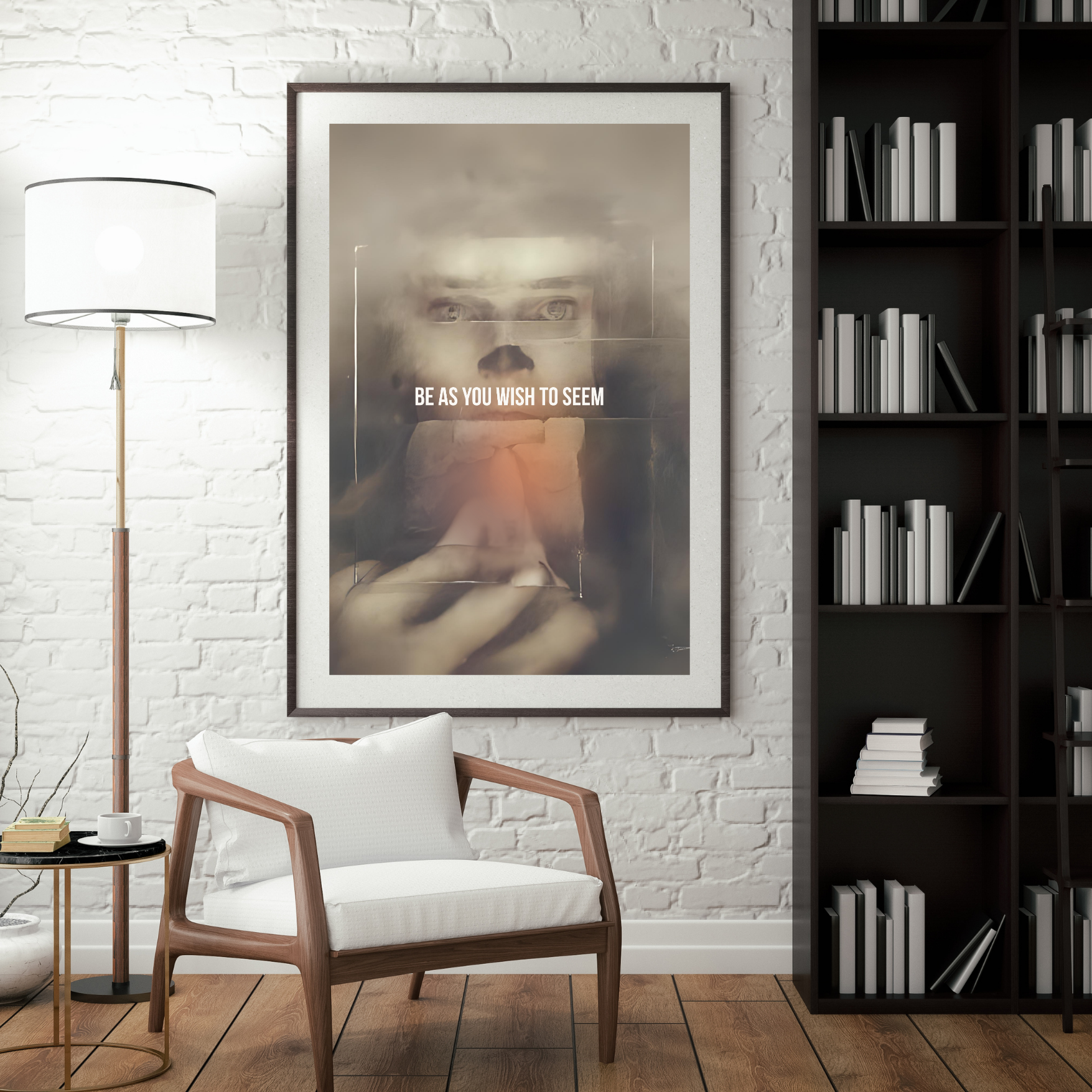 Be | Large Matte Effect Wall Art for any living or work space
