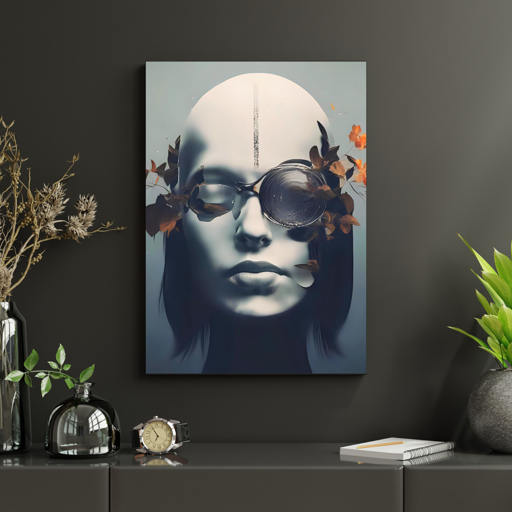 Jar | Large Matte Effect Wall Art for any living or work space