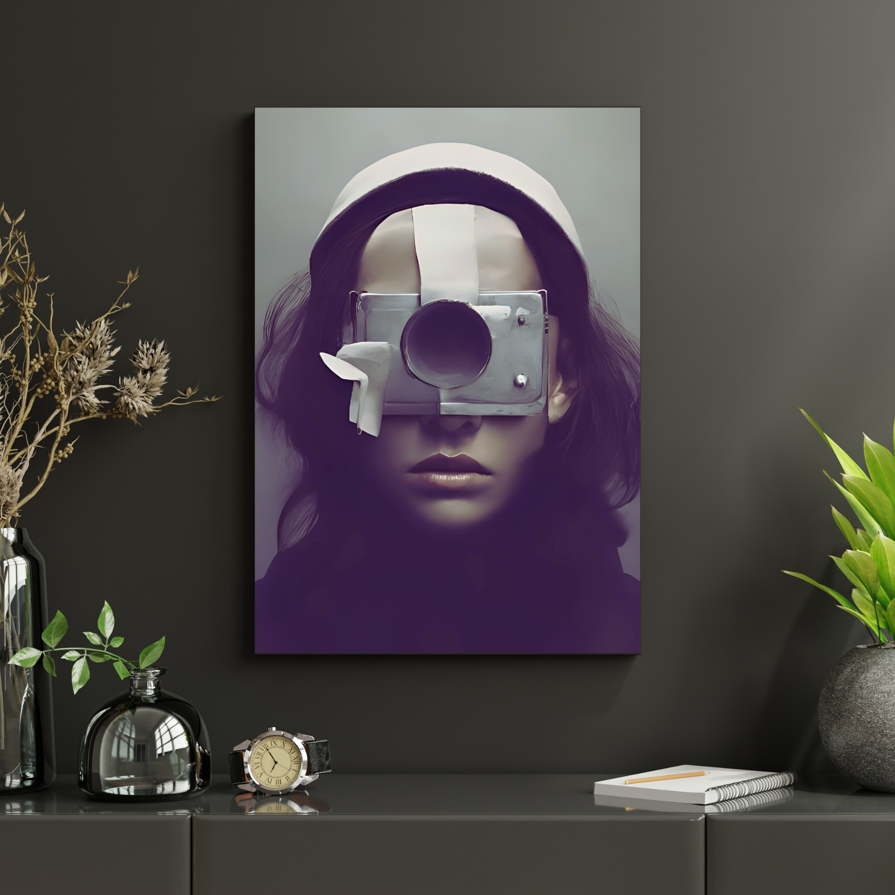 Memory Loss | Large Matte Effect Wall Art for any living or work space