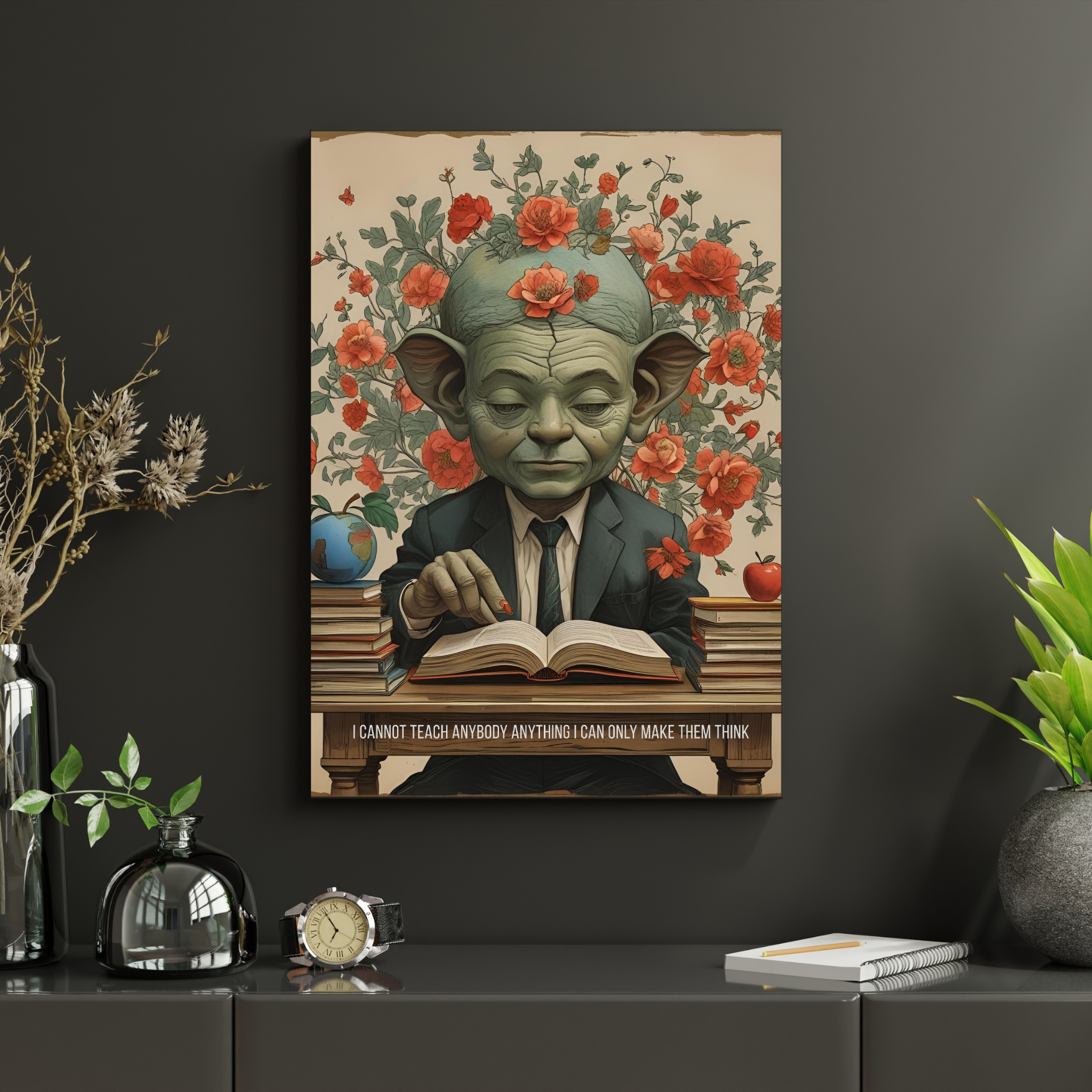 Teacher | Large Matte Effect Wall Art for any living or work space