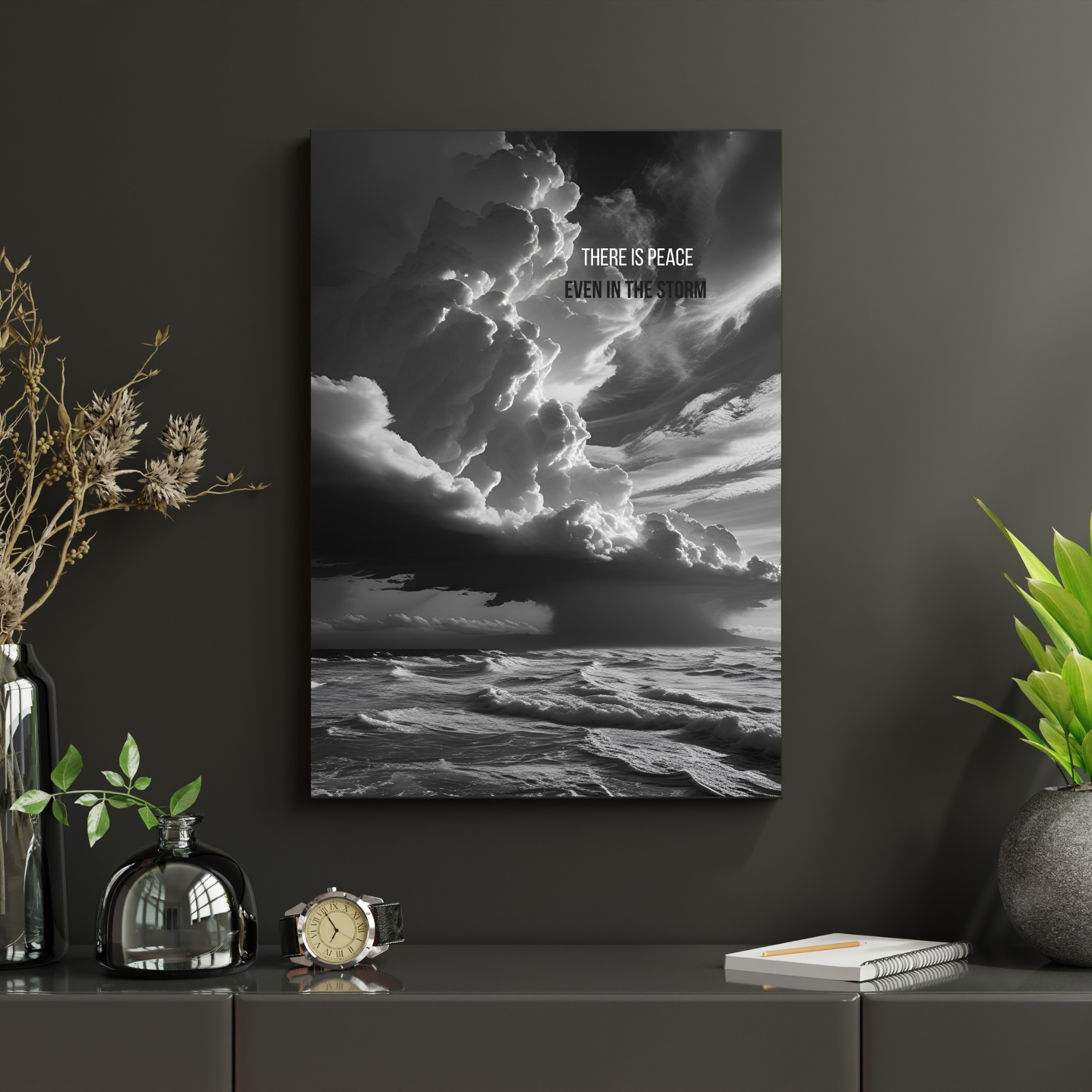 The Storm | Large Matte Effect Wall Art for any living or work space
