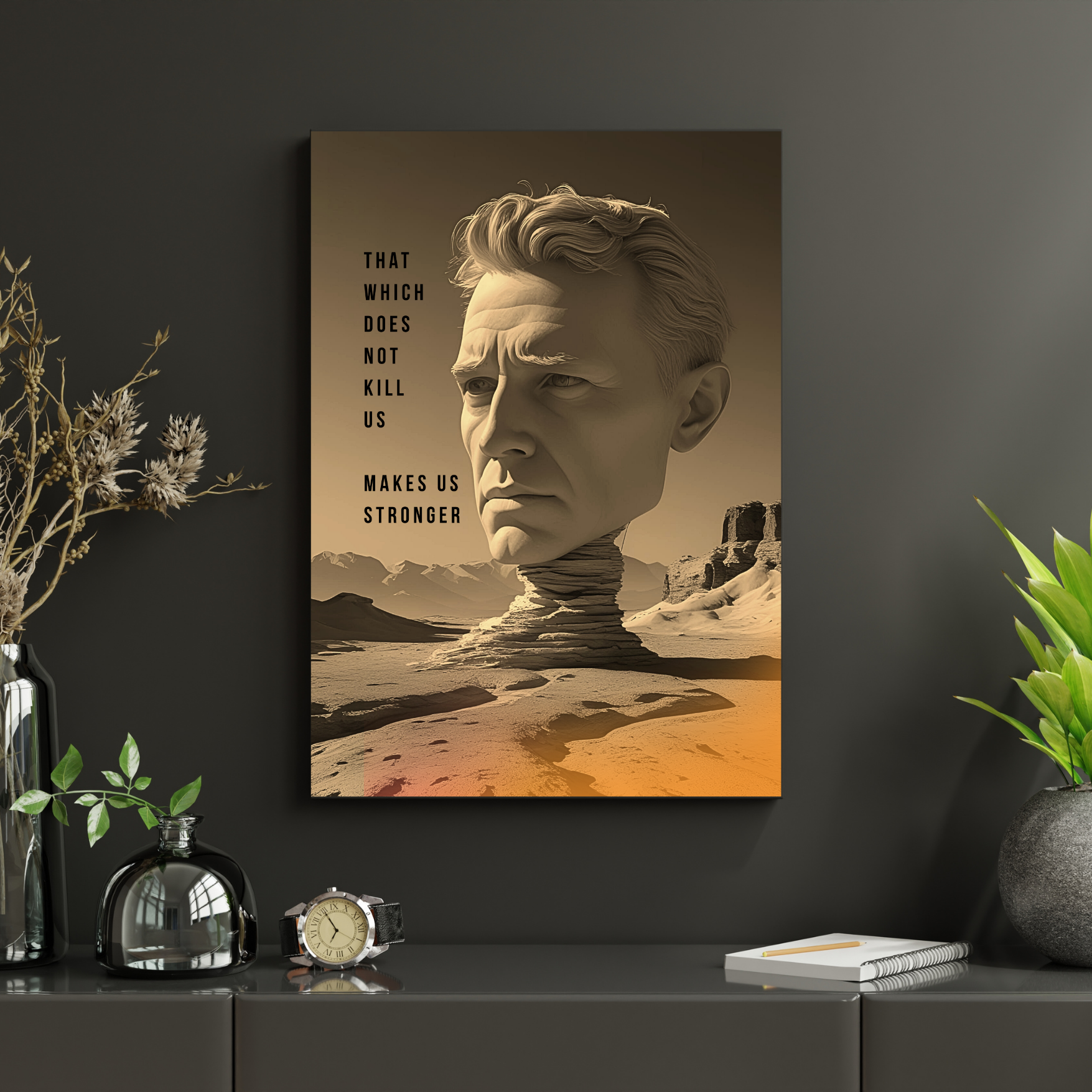 Desert Days | Large Matte Effect Wall Art for any living or work space