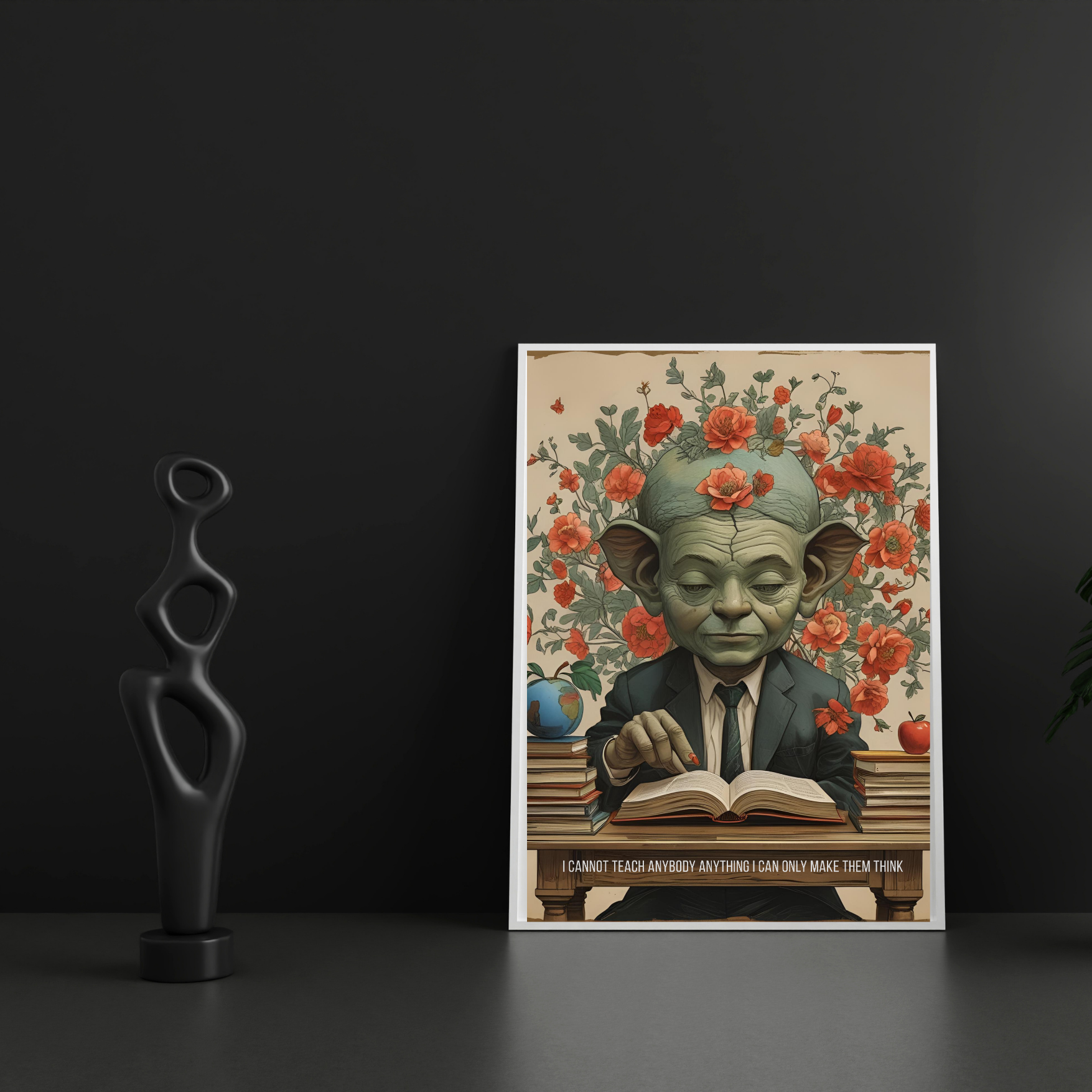 Teacher | Large Matte Effect Wall Art for any living or work space