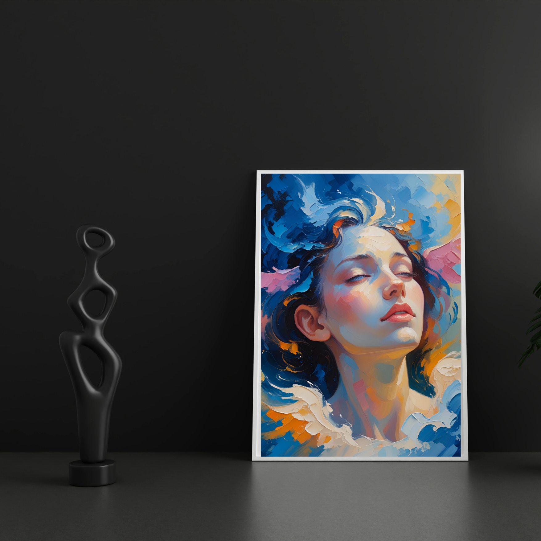 Bluebird | Large Matte Effect Wall Art for any living or work space