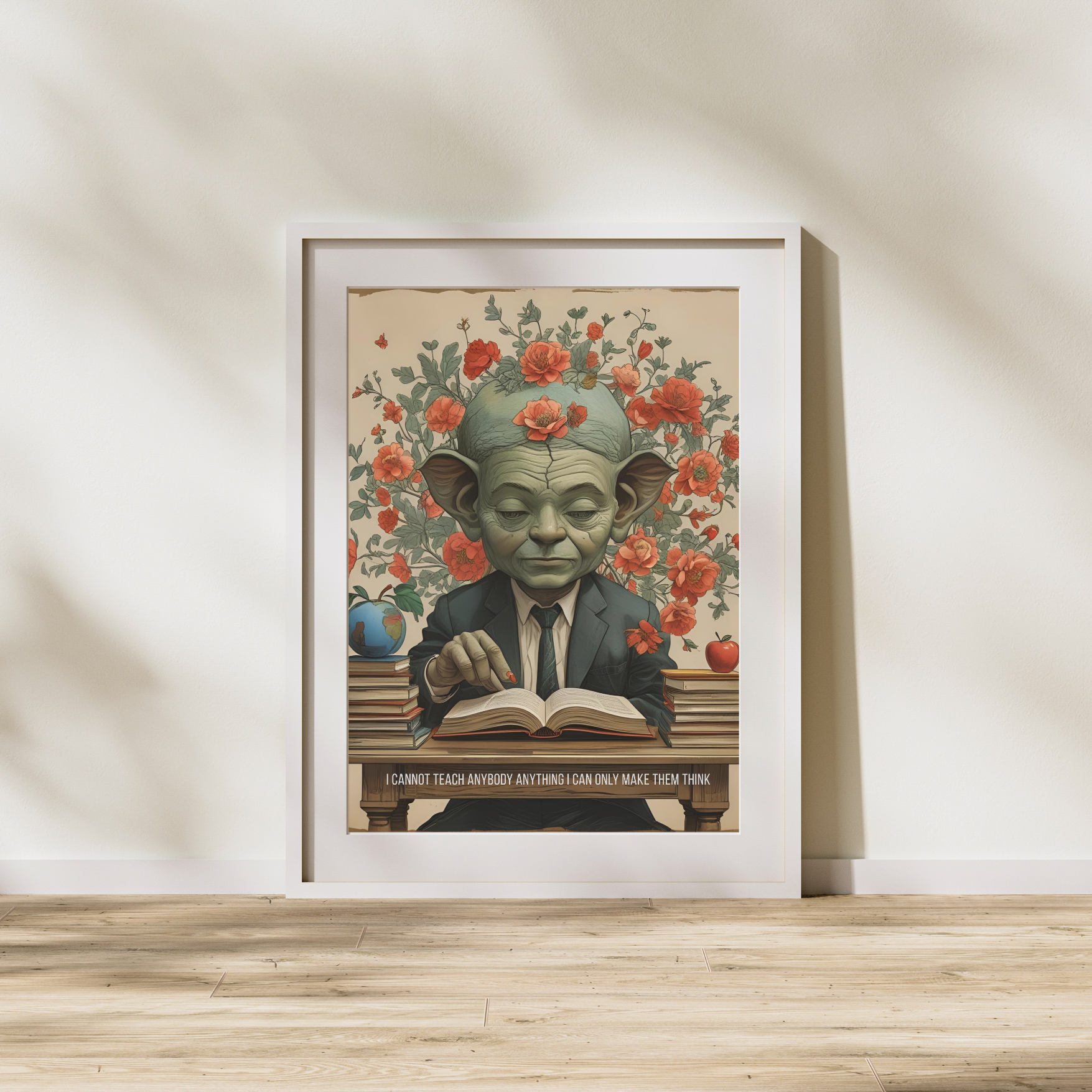 Teacher | Large Matte Effect Wall Art for any living or work space