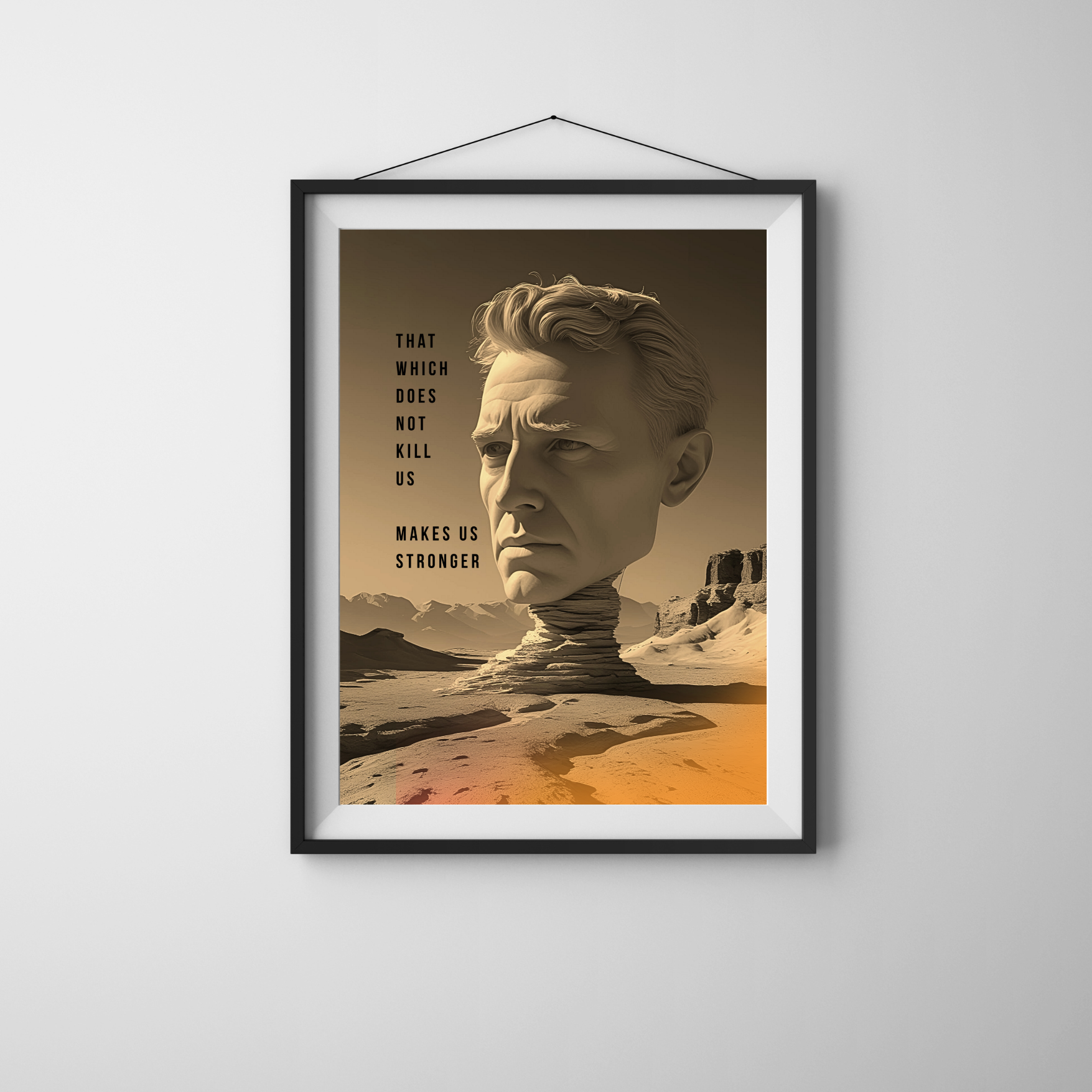 Desert Days | Large Matte Effect Wall Art for any living or work space