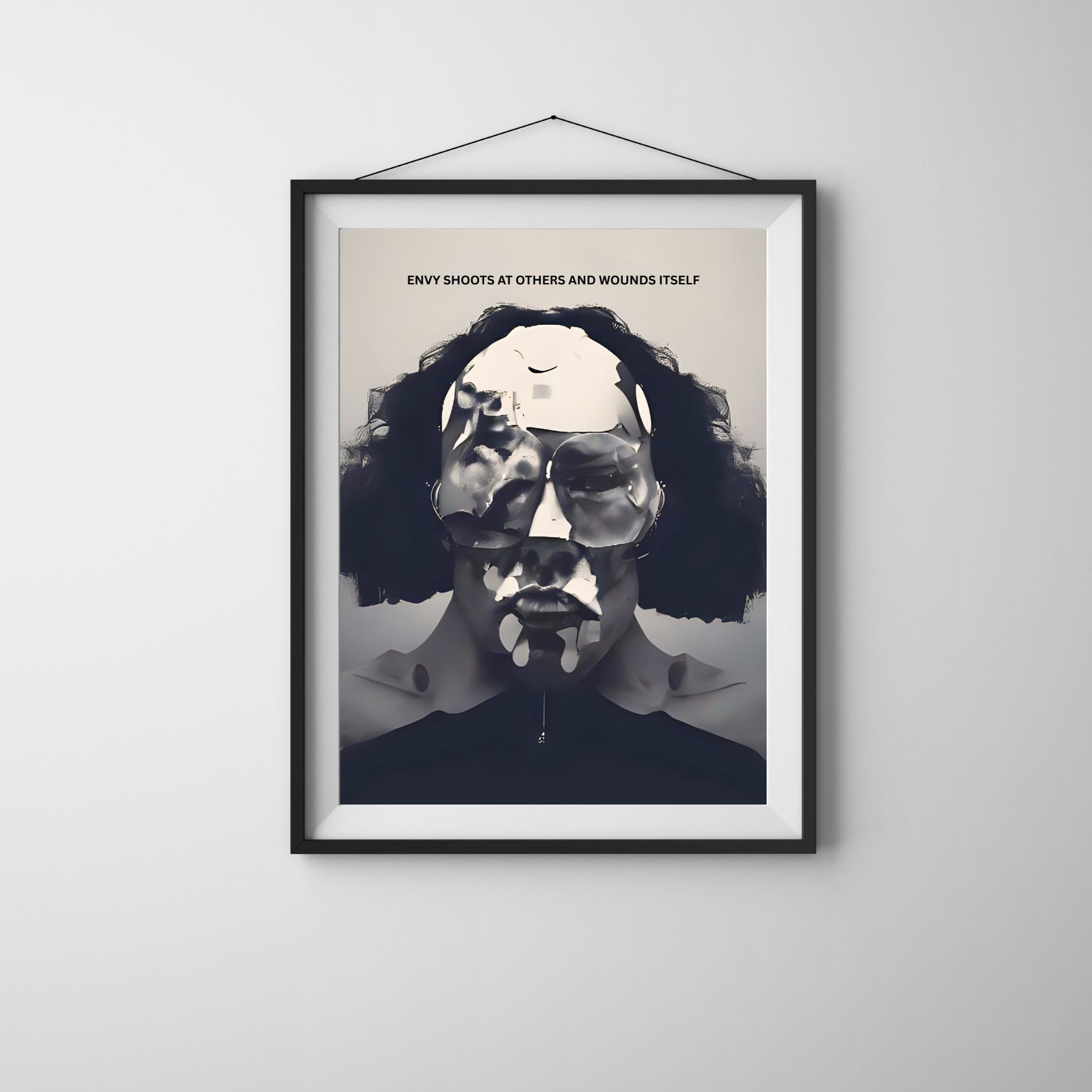Envy | Large Matte Effect Wall Art for any living or work space