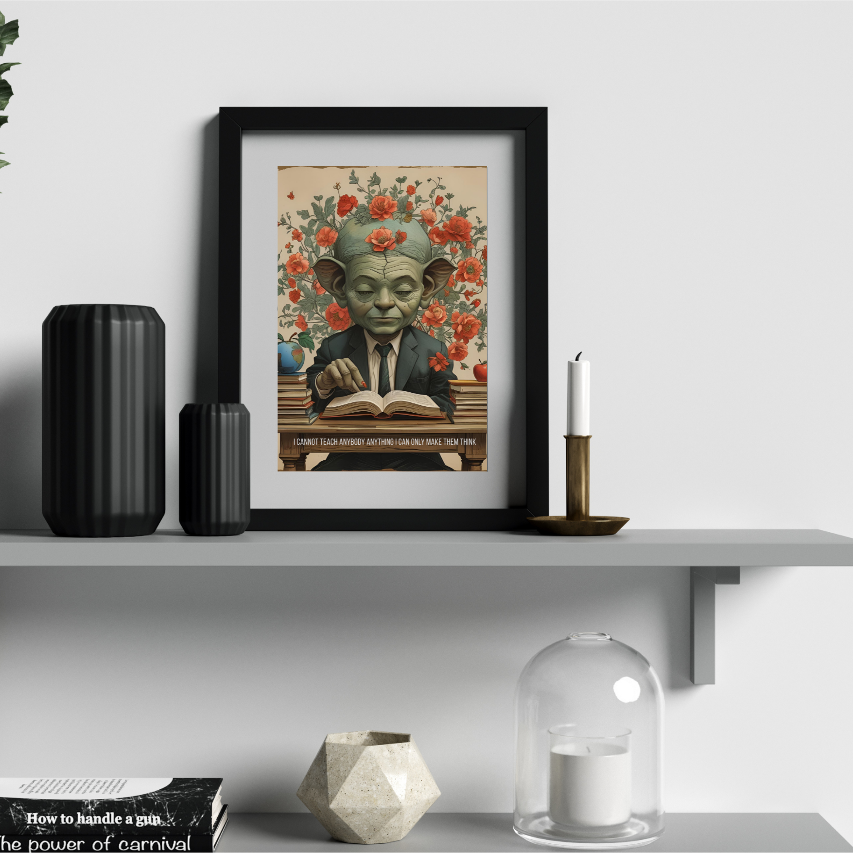 Teacher | Large Matte Effect Wall Art for any living or work space
