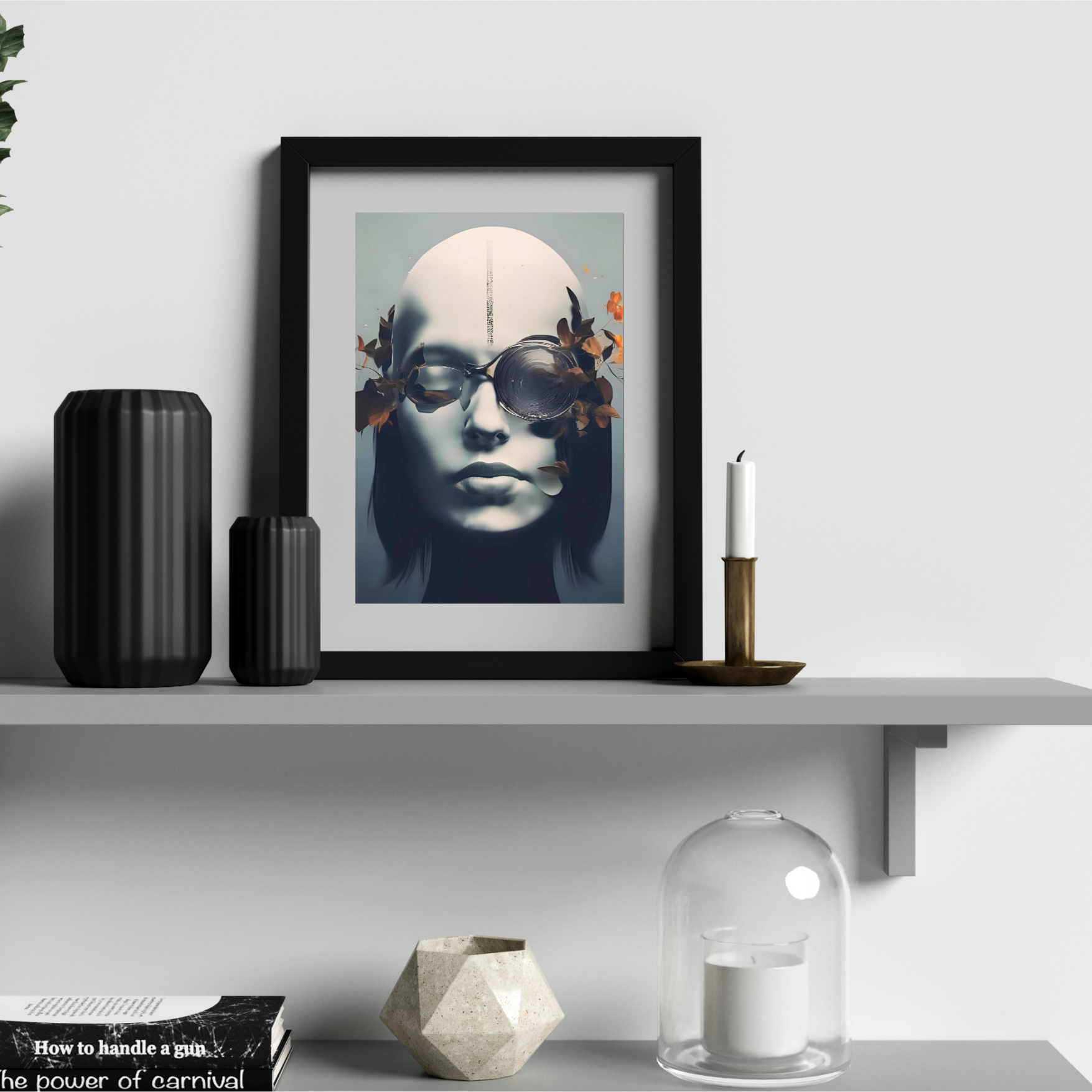 Jar | Large Matte Effect Wall Art for any living or work space