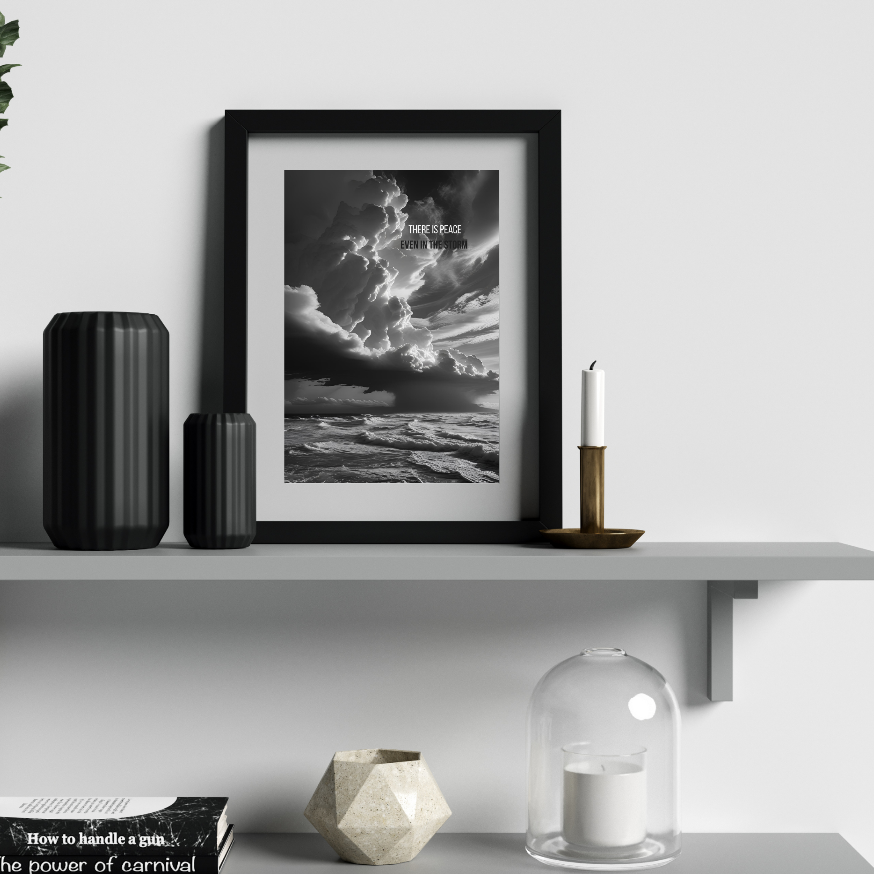 The Storm | Large Matte Effect Wall Art for any living or work space